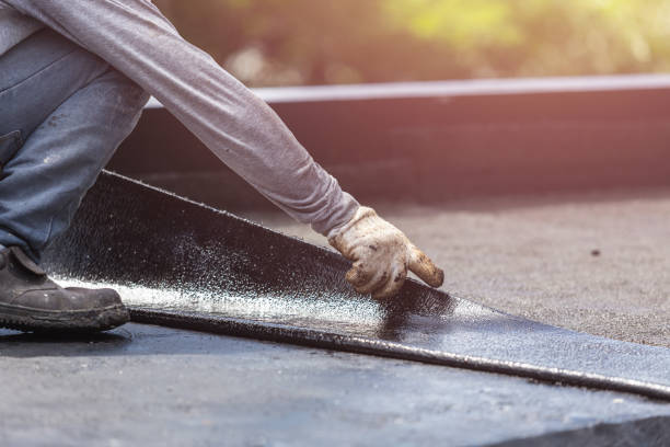 Professional Vapor Barrier Installation technician working in Flint Hill, VA